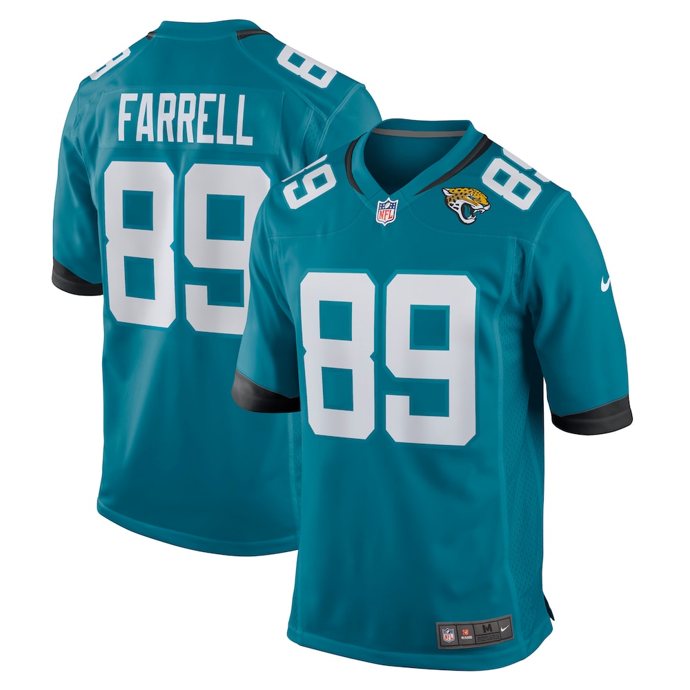 Luke Farrell Jacksonville Jaguars Game Jersey | Teal