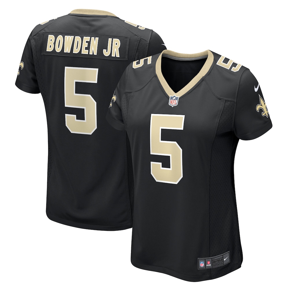 Lynn Bowden Jr. New Orleans Saints Women's Team Game Jersey -  Black