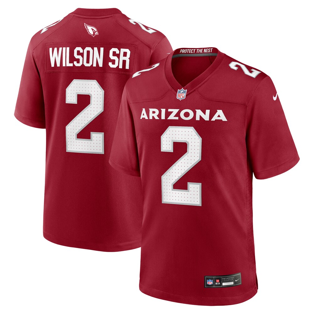 Mack Wilson Sr. Arizona Cardinals Team Game Jersey -  Cardinal