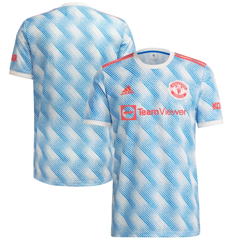 Manchester United 2021/22 Away Replica Jersey - White