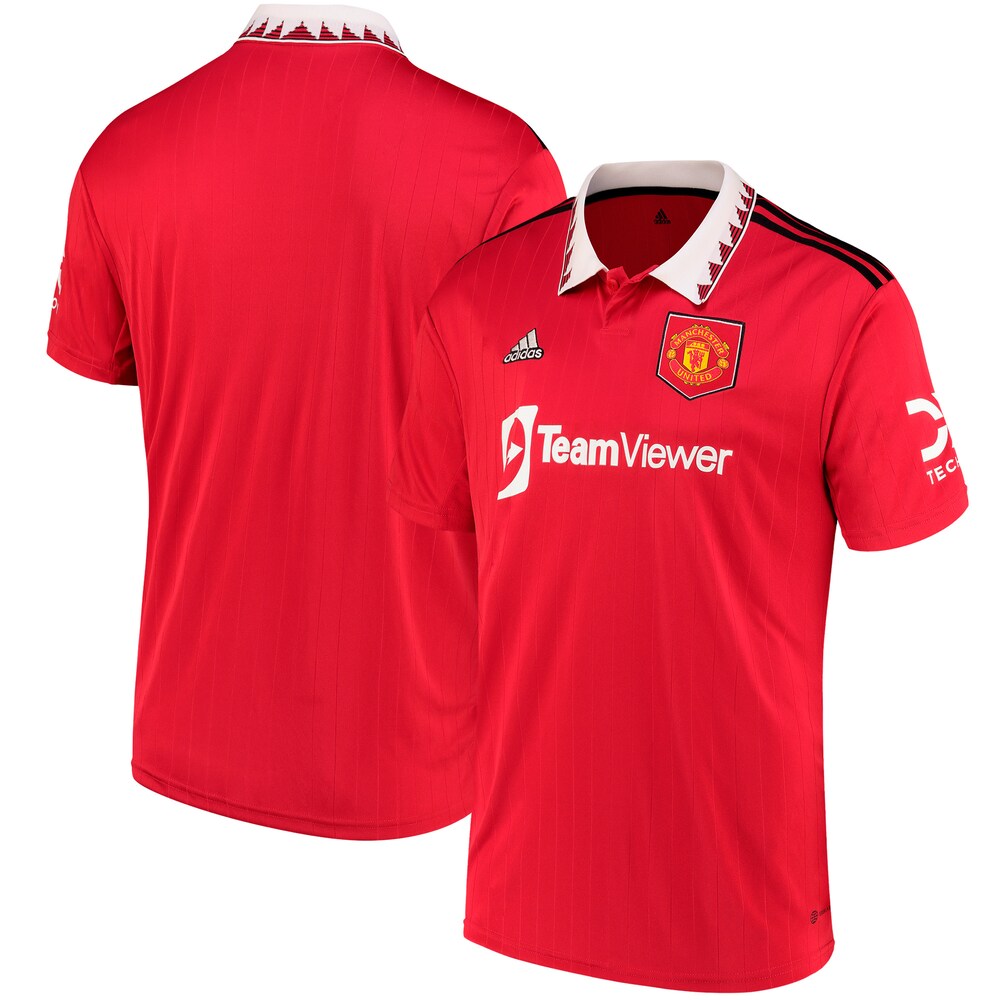 Manchester United 2022/23 Home Replica Blank Jersey - Red