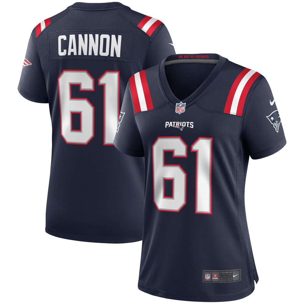 Marcus Cannon New England Patriots Women's Game Jersey | Navy