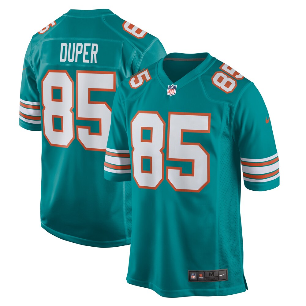 Mark Duper Miami Dolphins Retired Player Jersey | Aqua