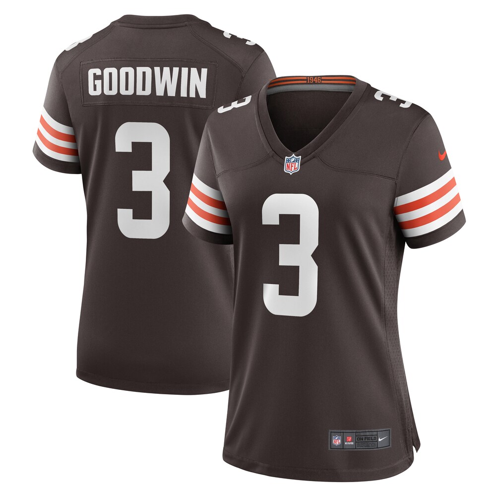 Marquise Goodwin Cleveland Browns Nike Women's Game Jersey - Brown