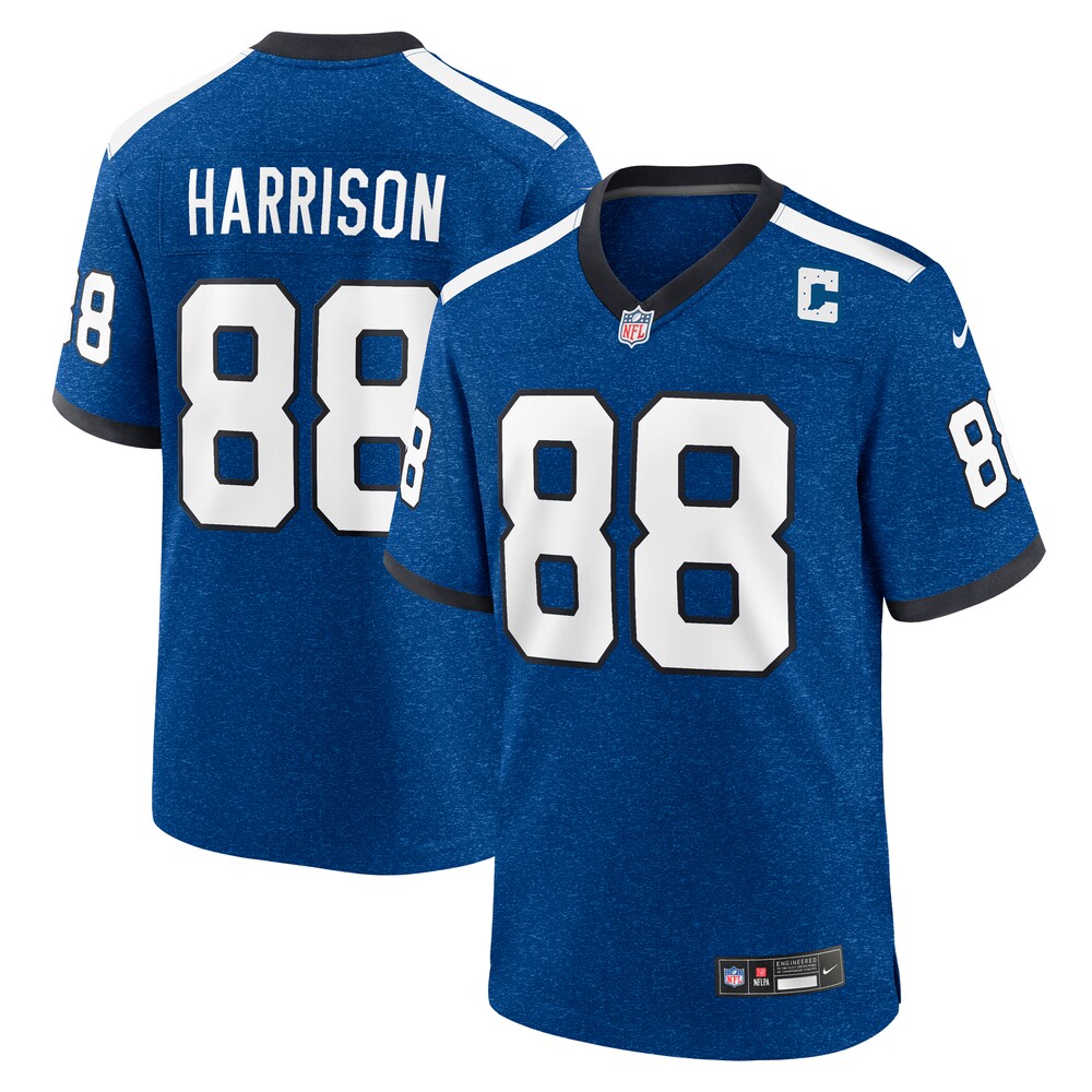 Marvin Harrison Indianapolis Colts Nike Indiana Nights Alternate Game Jersey - Royal