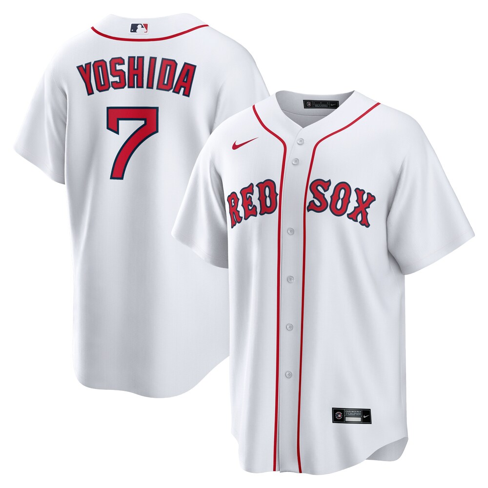 Masataka Yoshida Boston Red Sox Replica Player Jersey - White