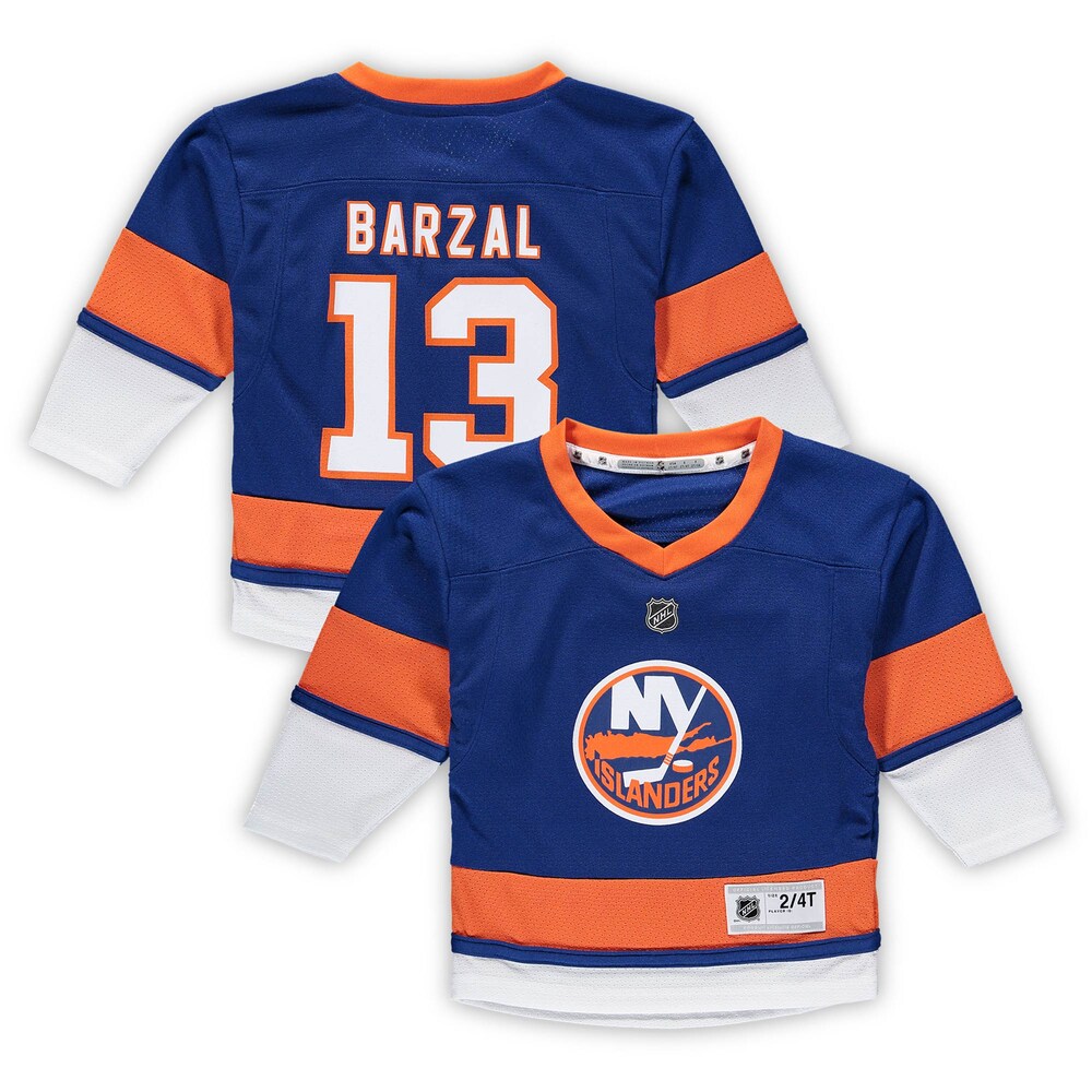 Mathew Barzal New York Islanders Toddler Home Replica Player Jersey - Royal