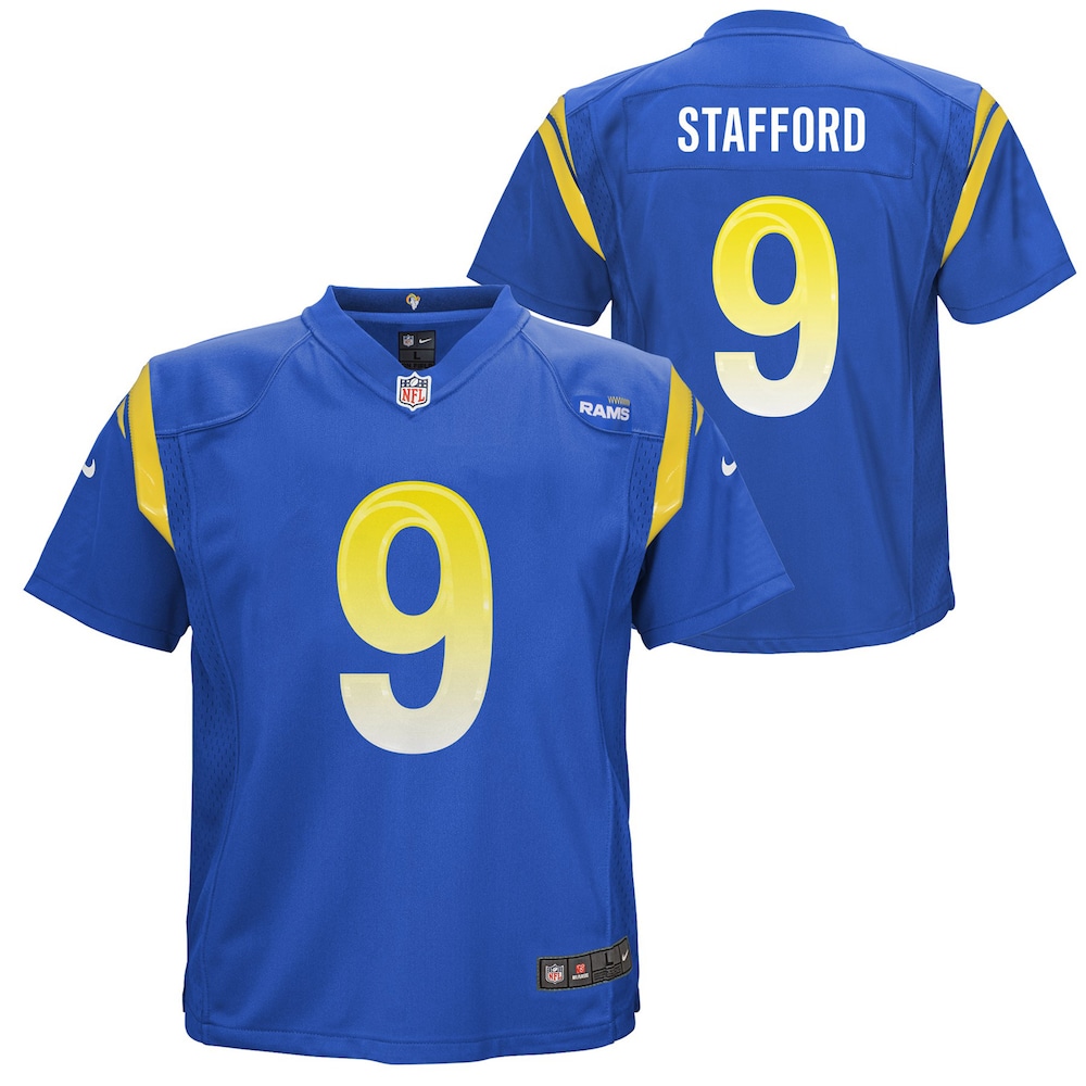 Matthew Stafford Los Angeles Rams Preschool Game Jersey - Royal