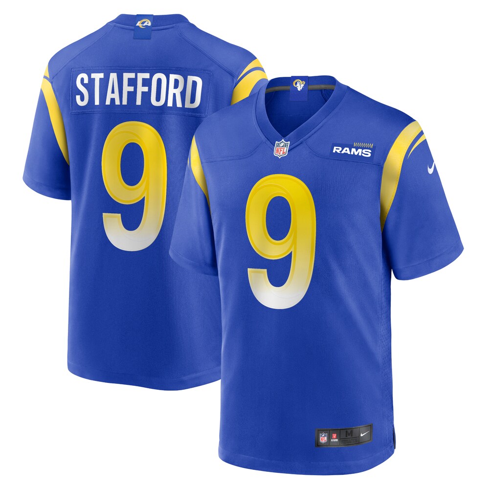 Matthew Stafford Los Angeles Rams Youth Game Jersey - Royal