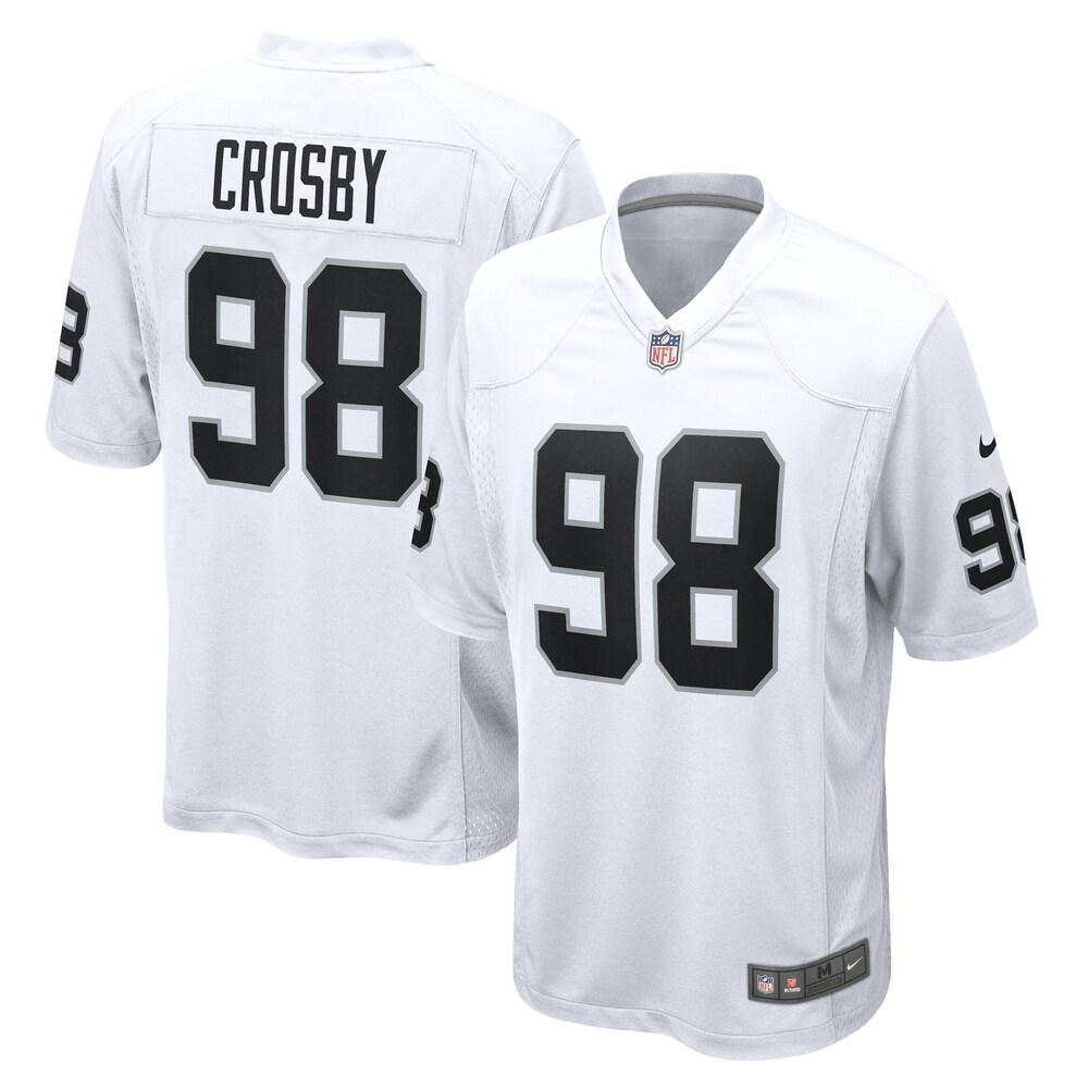 Maxx Crosby Las Vegas Raiders Nike  Game Jersey -  White