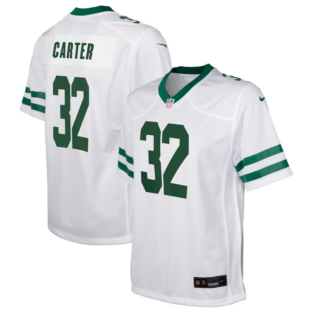 Michael Carter New York Jets Nike Youth Alternate Game Jersey - White