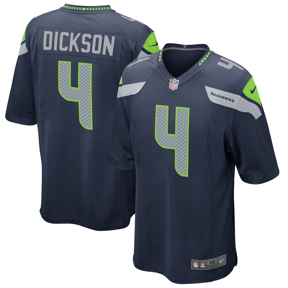 Michael Dickson Seattle Seahawks Game Jersey | College Navy