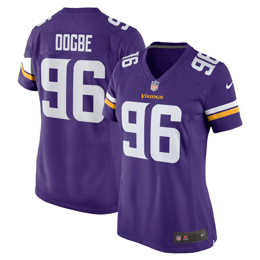 Michael Dogbe Minnesota Vikings Nike Women's Team Game Jersey -  Purple