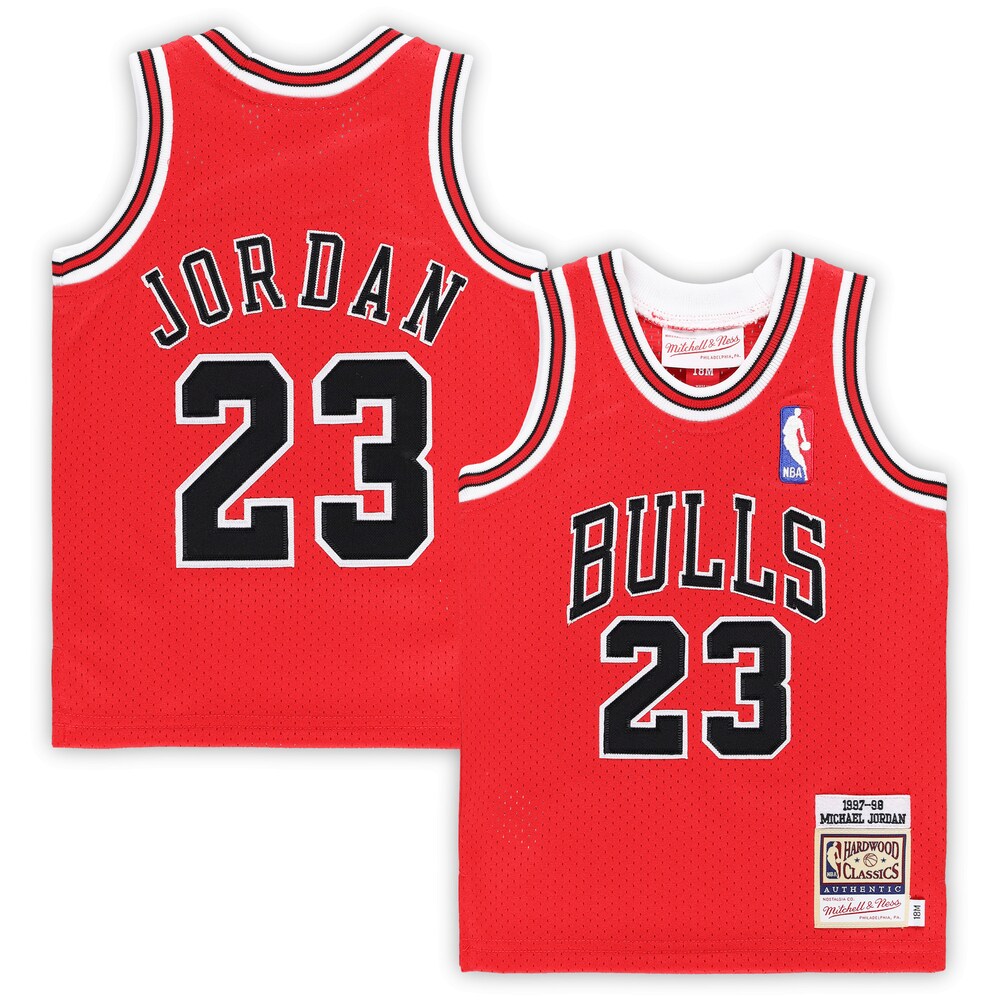 Michael Jordan Chicago Bulls Mitchell & Ness Infant 1985/86 Hardwood Classics Authentic Jersey - Red