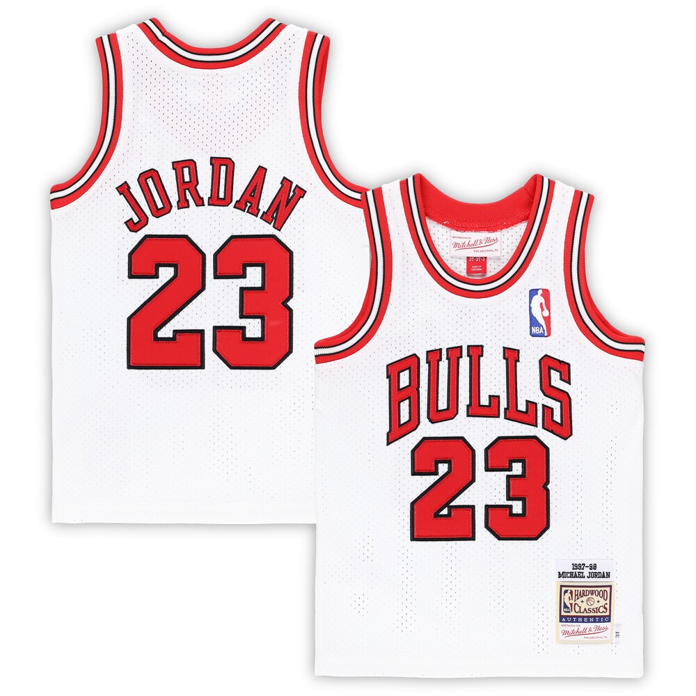 Michael Jordan Chicago Bulls Mitchell & Ness Toddler 1997/98 Hardwood Classics Jersey - White