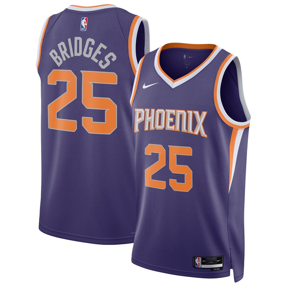 Mikal Bridges Phoenix Suns Unisex Swingman Jersey | Icon Edition | Purple