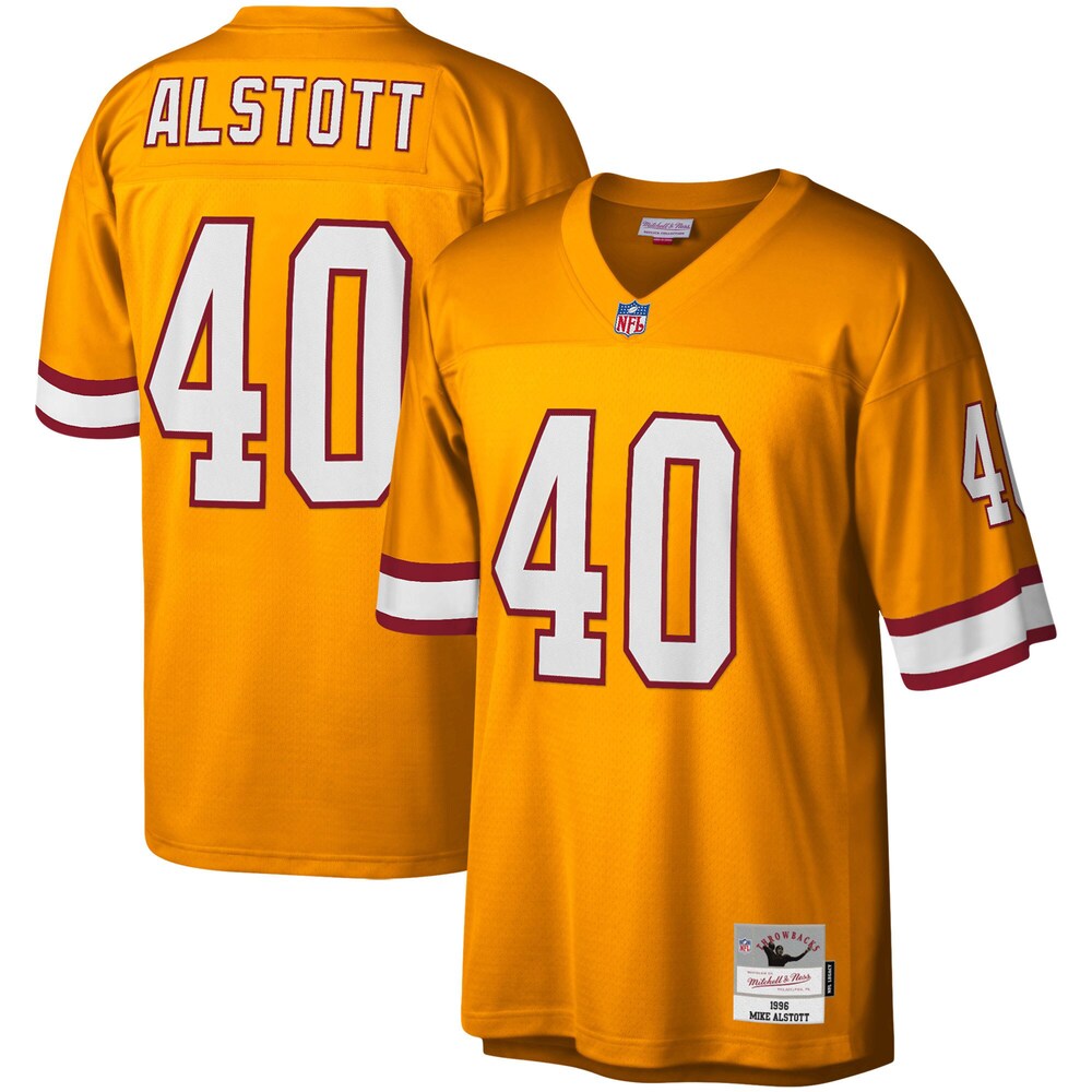 Mike Alstott Tampa Bay Buccaneers Mitchell x Ness Big x Tall 1996 Retired Player Replica Jersey | Orange