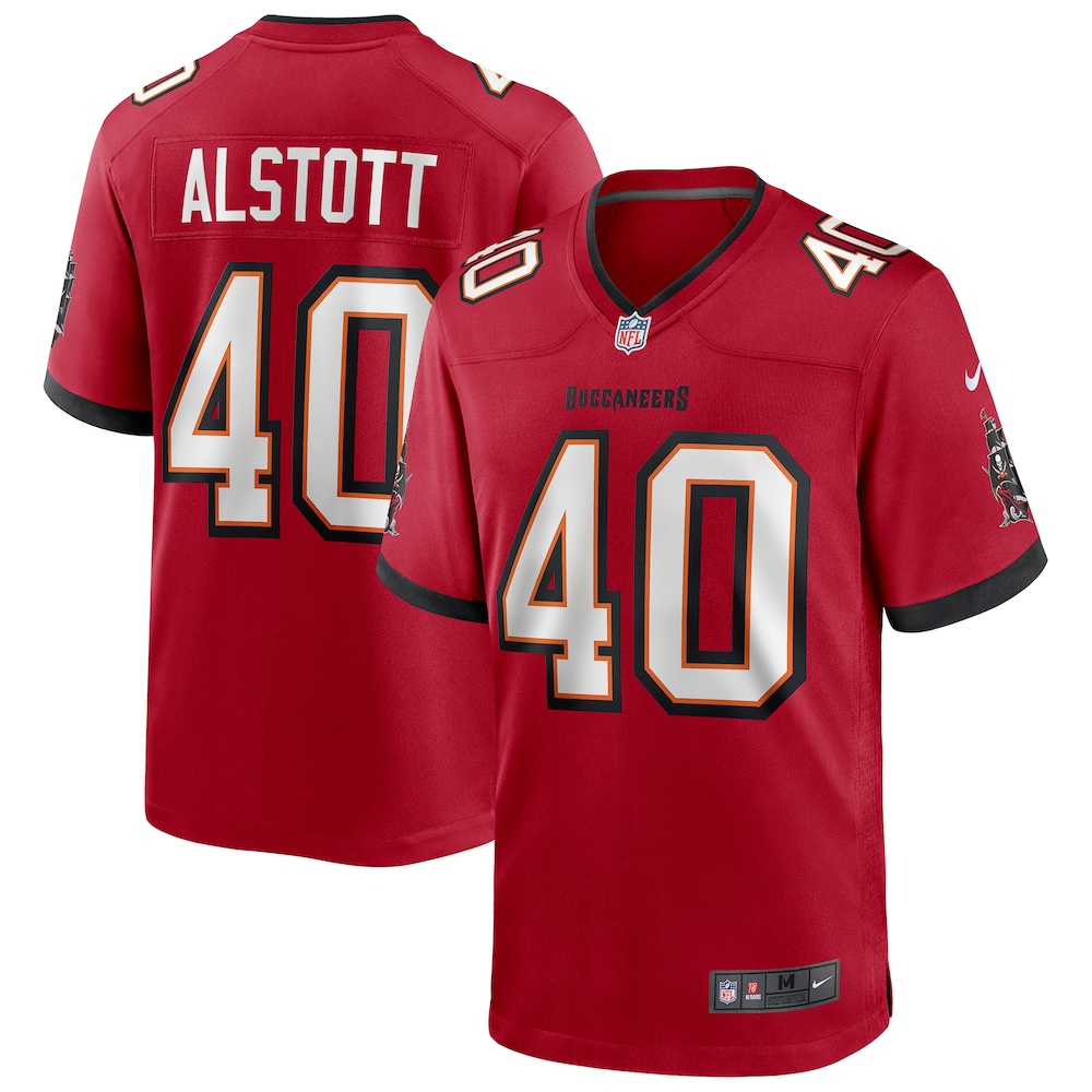 Mike Alstott Tampa Bay Buccaneers Retired Player Game Jersey | Red