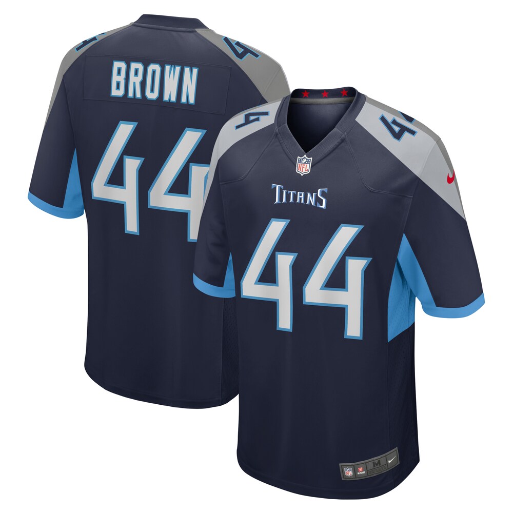 Mike Brown Tennessee Titans Nike  Game Jersey -  Navy