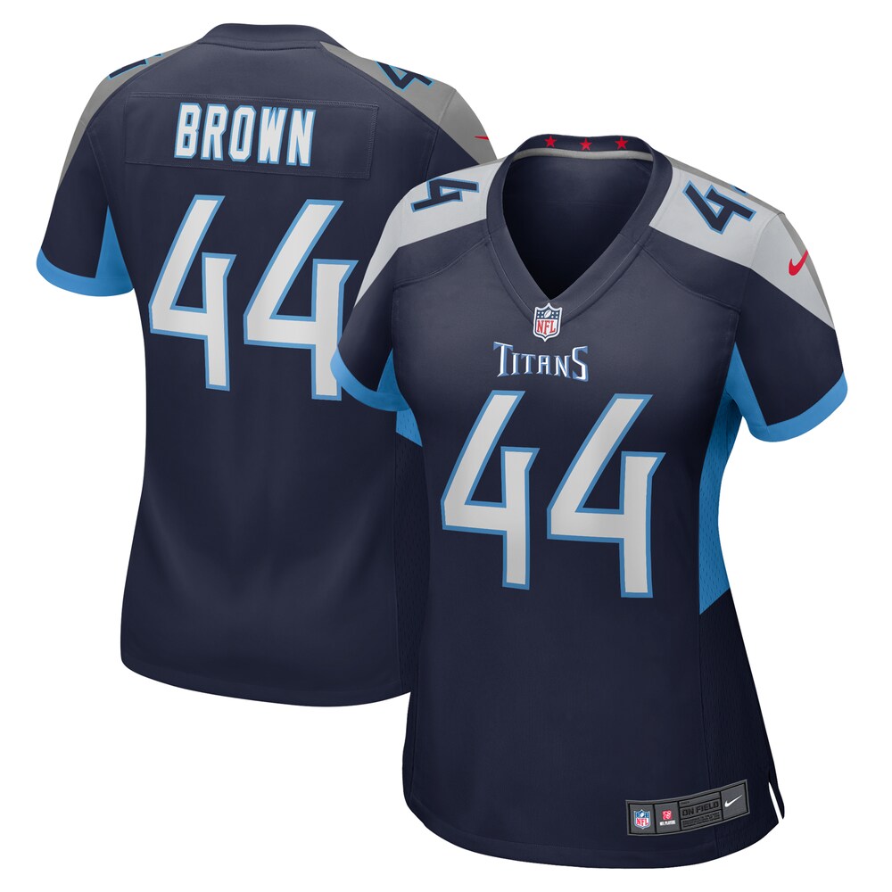 Mike Brown Tennessee Titans Nike Women's  Game Jersey -  Navy