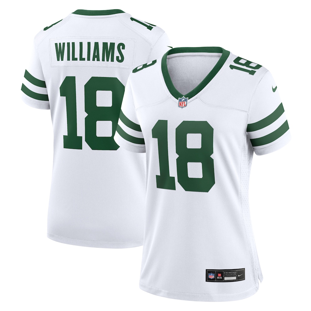 Mike Williams New York Jets Women's  Game Player Jersey – Legacy White