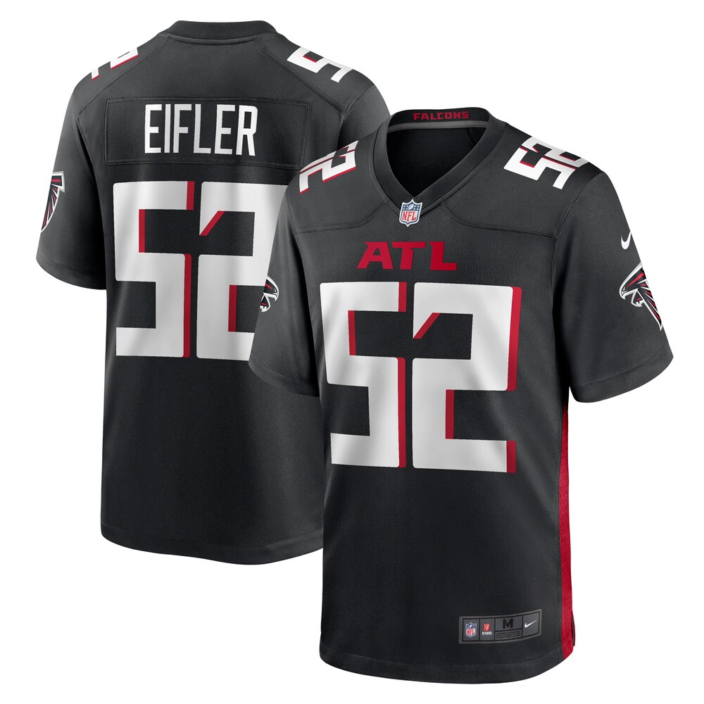 Milo Eifler Atlanta Falcons Nike  Game Jersey -  Black