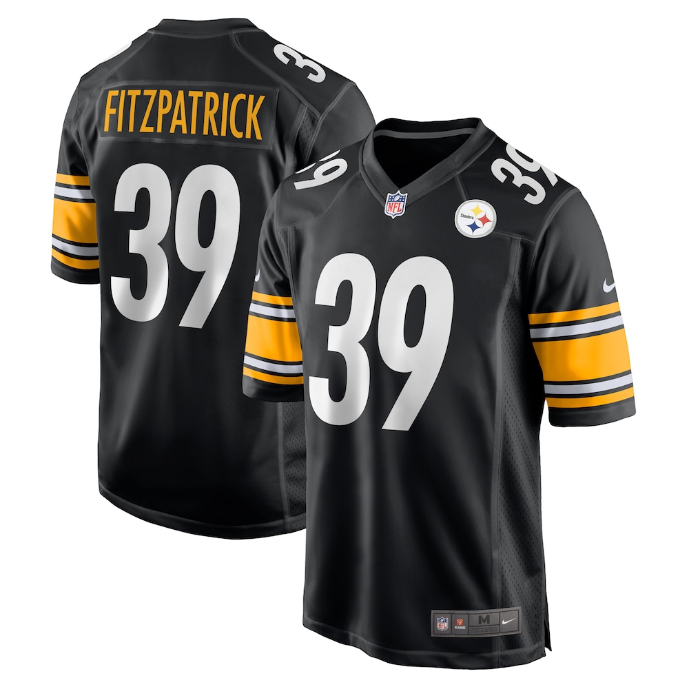 Minkah Fitzpatrick Pittsburgh Steelers  Game Jersey |  Black