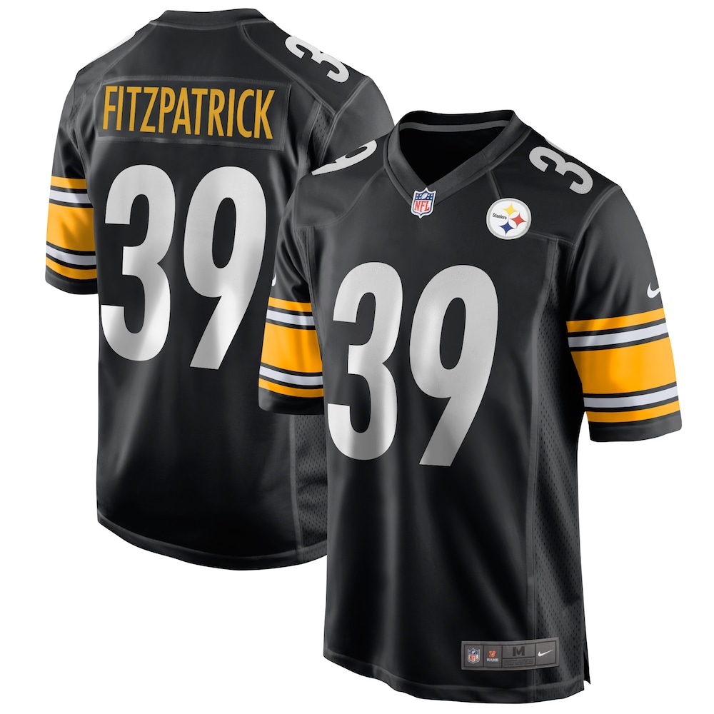 Minkah Fitzpatrick Pittsburgh Steelers Game Jersey | Black