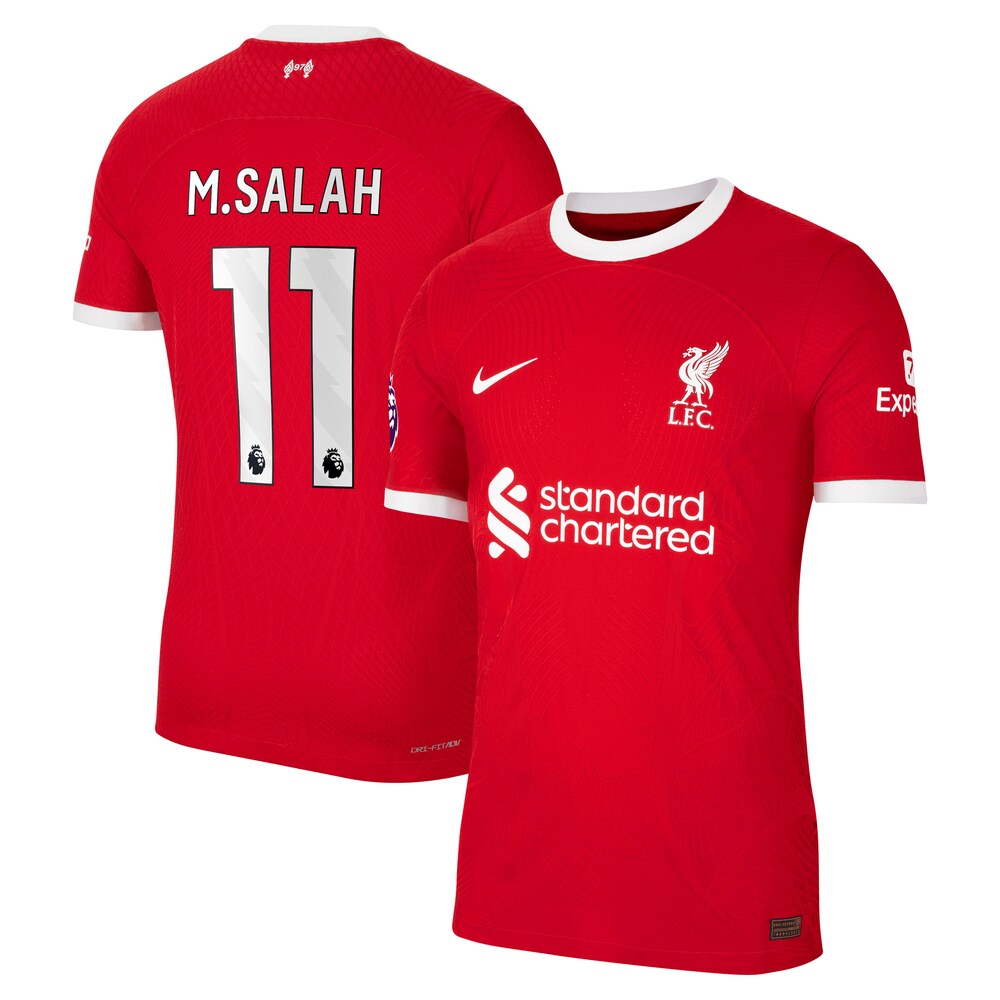 Mohamed Salah Liverpool Nike 2023/24 Home Player Jersey - Red