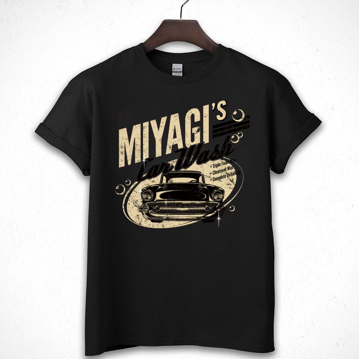Mr. Miyagi's Classic Car Wash Service Vintage Graphic Tee