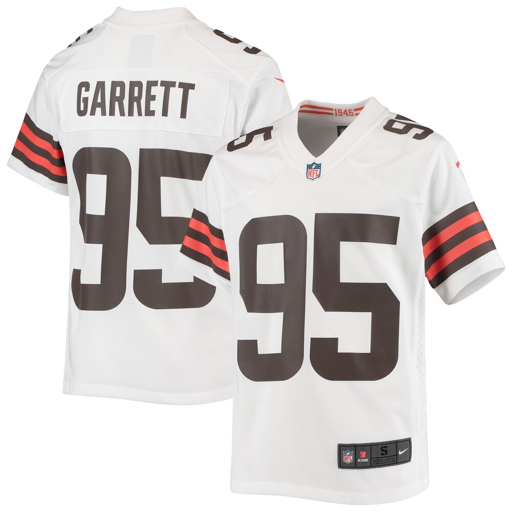 Myles Garrett Cleveland Browns Youth Game Jersey - White