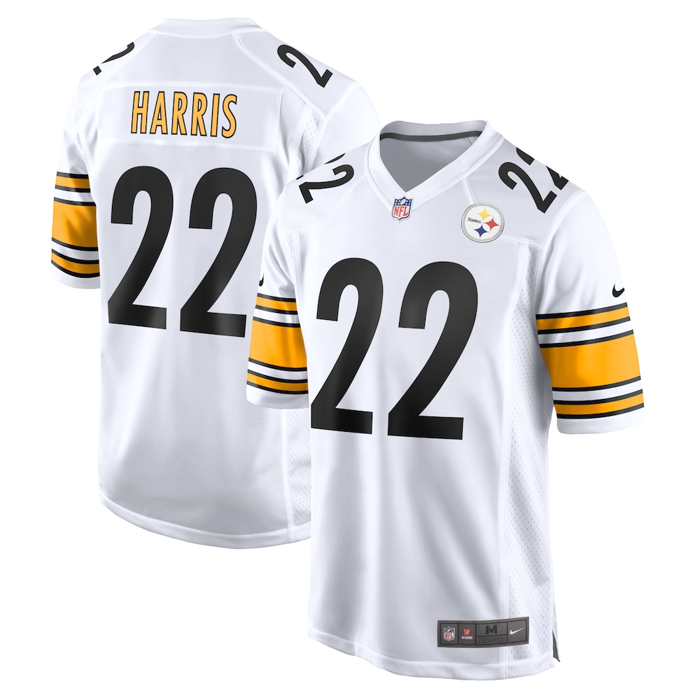 Najee Harris Pittsburgh Steelers Game Jersey - White