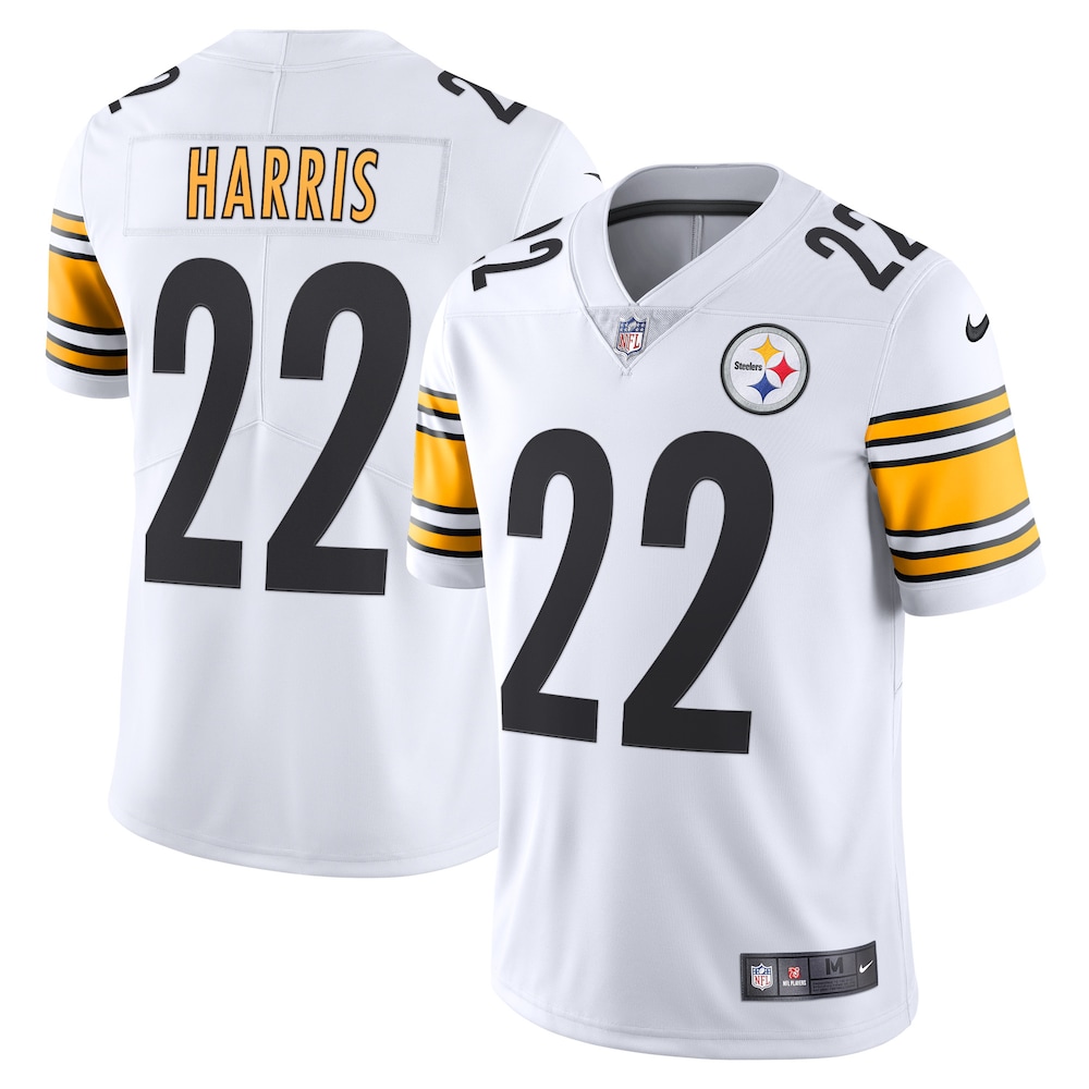 Najee Harris Pittsburgh Steelers Vapor Limited Jersey | White