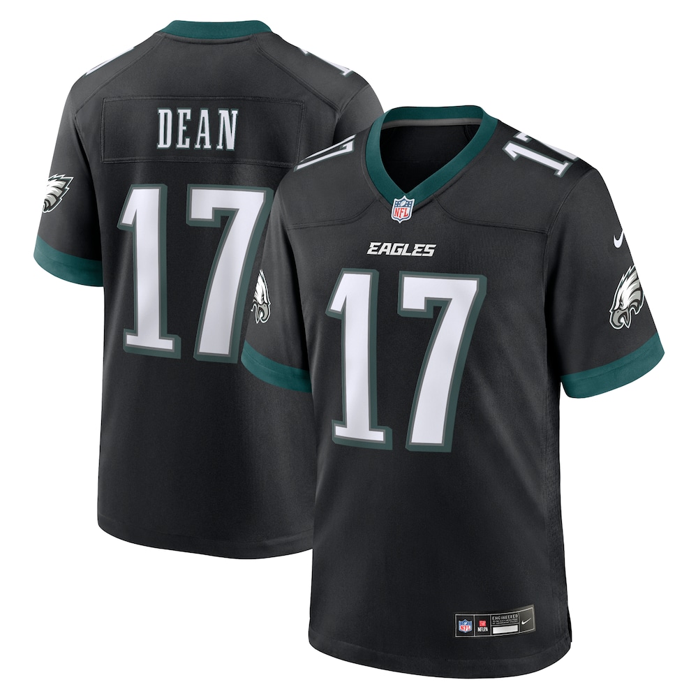 Nakobe Dean Philadelphia Eagles Alternate Game Jersey | Black