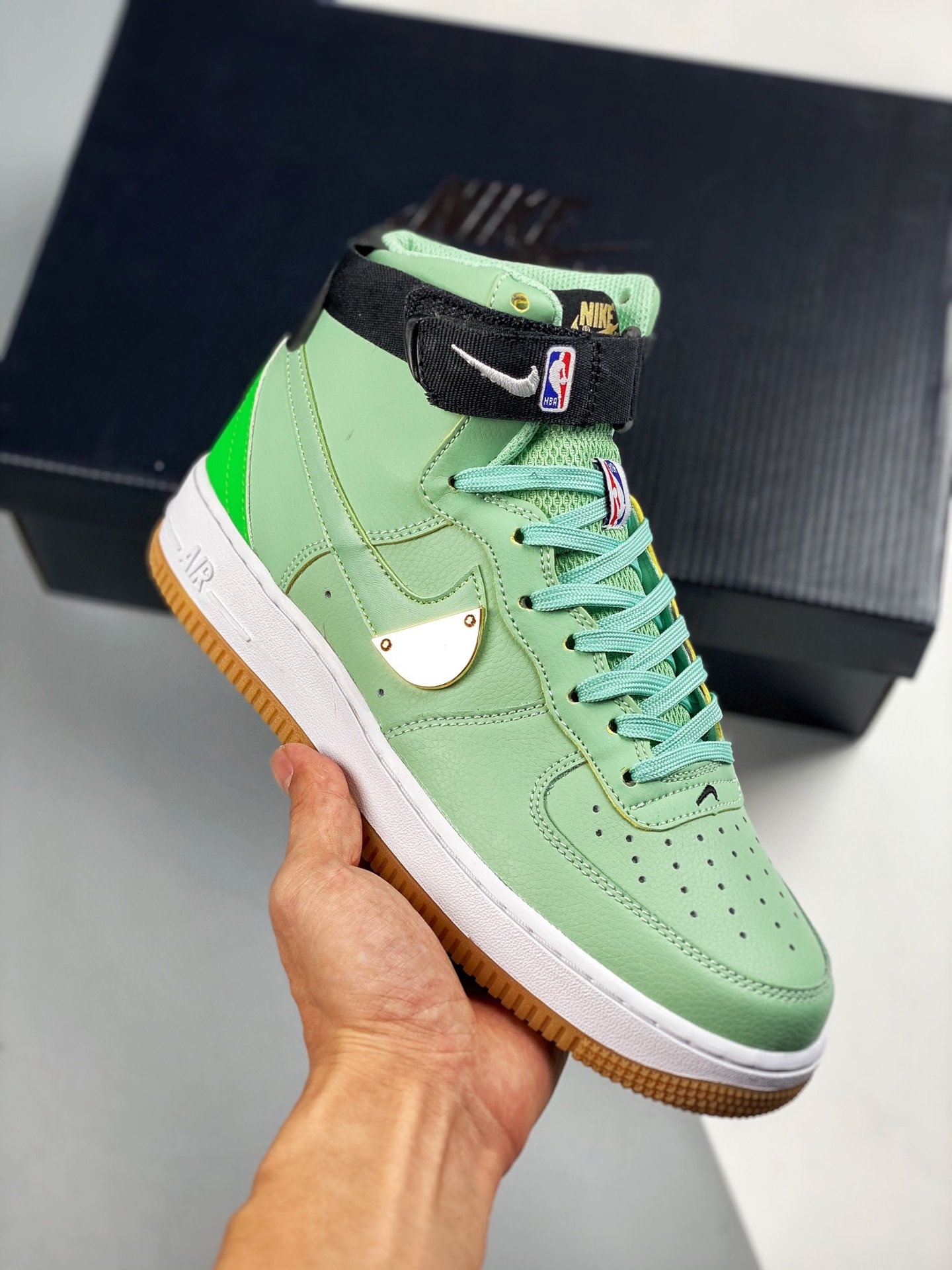 NBA x Nike Air AF Force 1 High Celtics Green Shoes