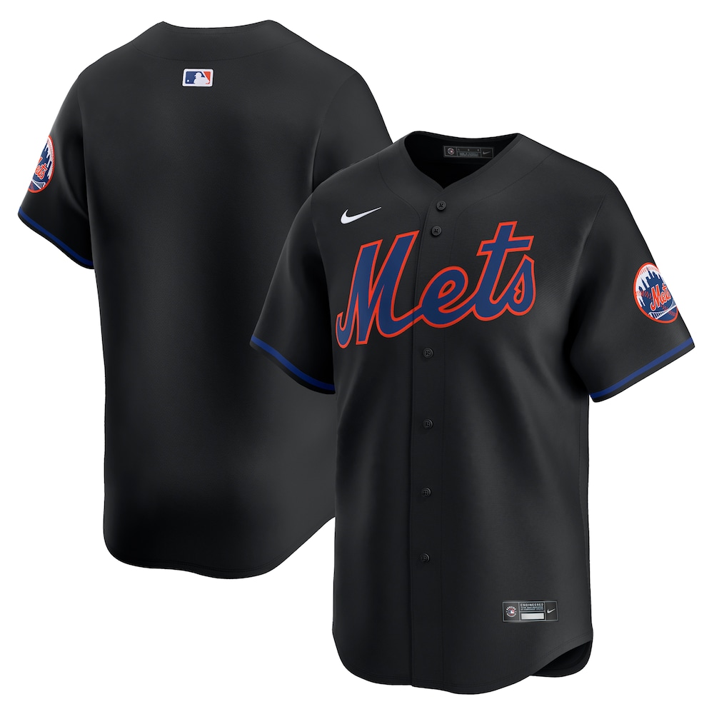 New York Mets  Alternate Limited Jersey – Black