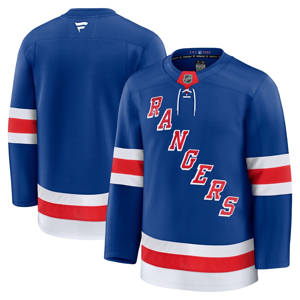 New York Rangers Fanatics Home Premium Jersey - Blue