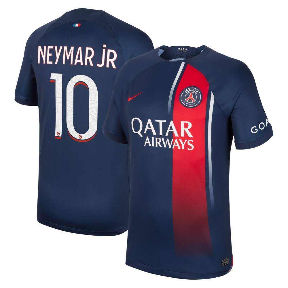 Neymar Jr. Paris Saint-Germain Nike 2023/24 Home Replica Player Jersey - Navy