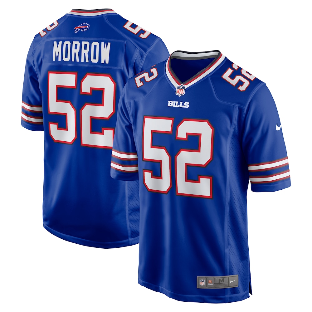 Nicholas Morrow Buffalo Bills  Game Jersey |  Royal