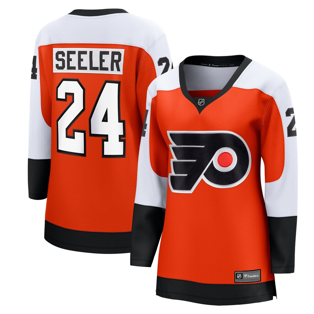 Nick Seeler Philadelphia Flyers Fanatics Branded Women's Home Breakaway Player Jersey - Orange