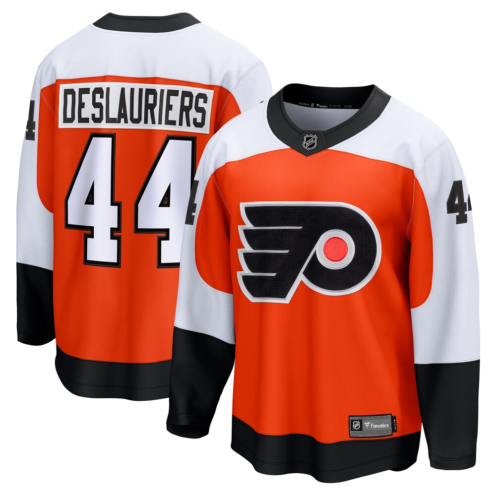 Nicolas Deslauriers Philadelphia Flyers Fanatics Branded Home Breakaway Jersey - Orange
