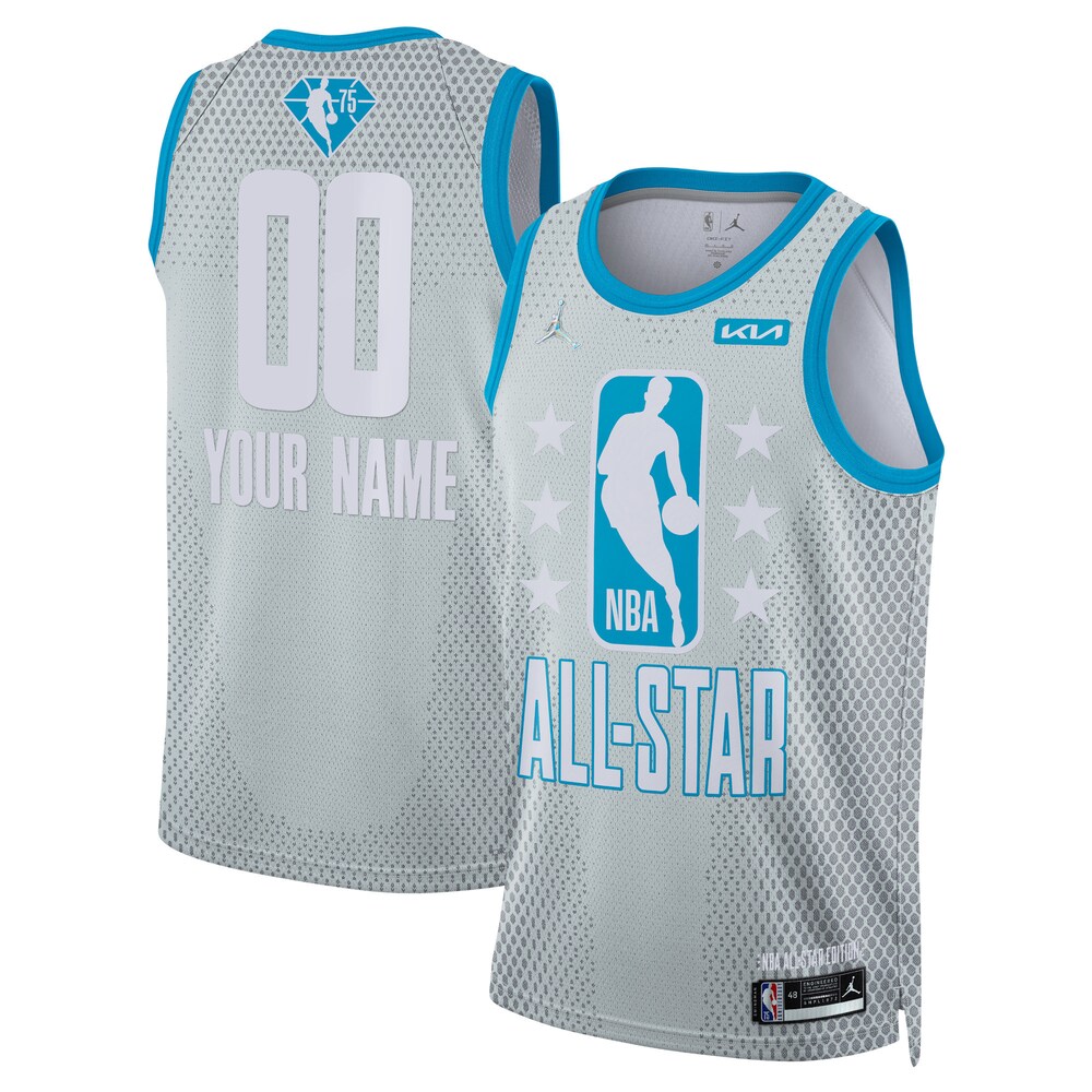 Nike 2022 NBA All|Star Game Swingman Custom Jersey | Gray