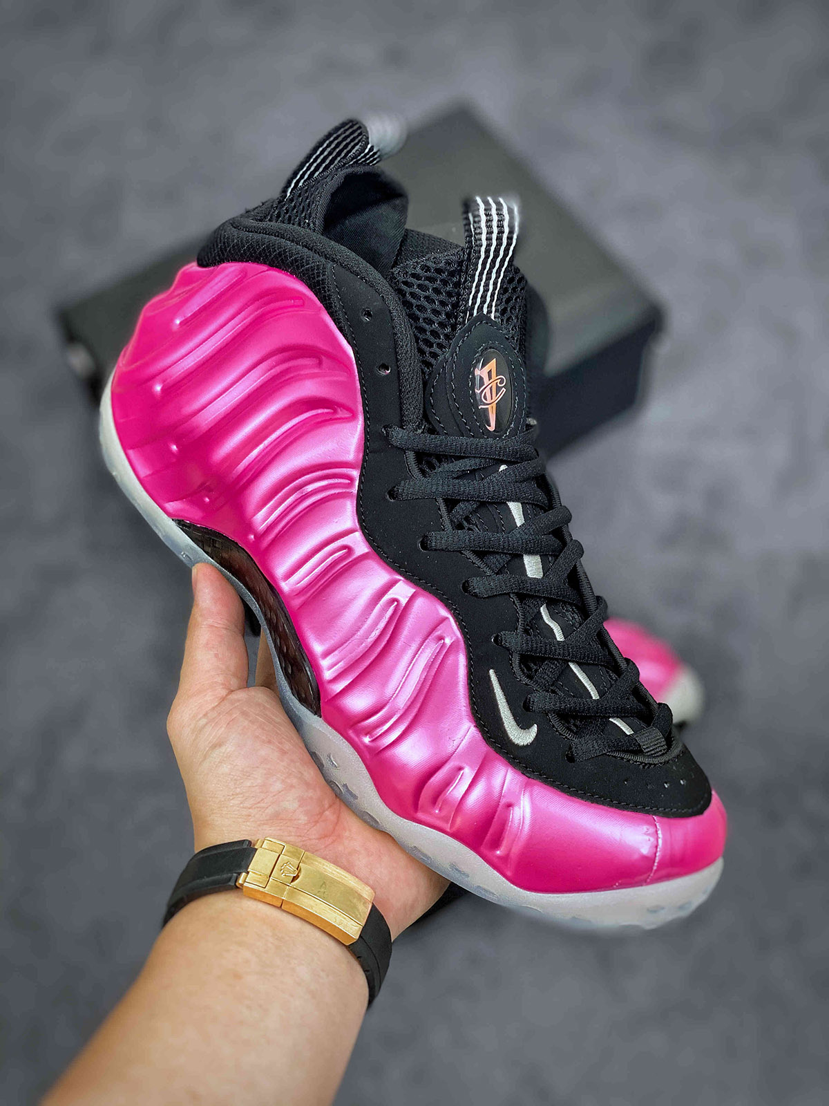 Nike Air Foamposite One Pearlized Pink 314996-660 Shoes