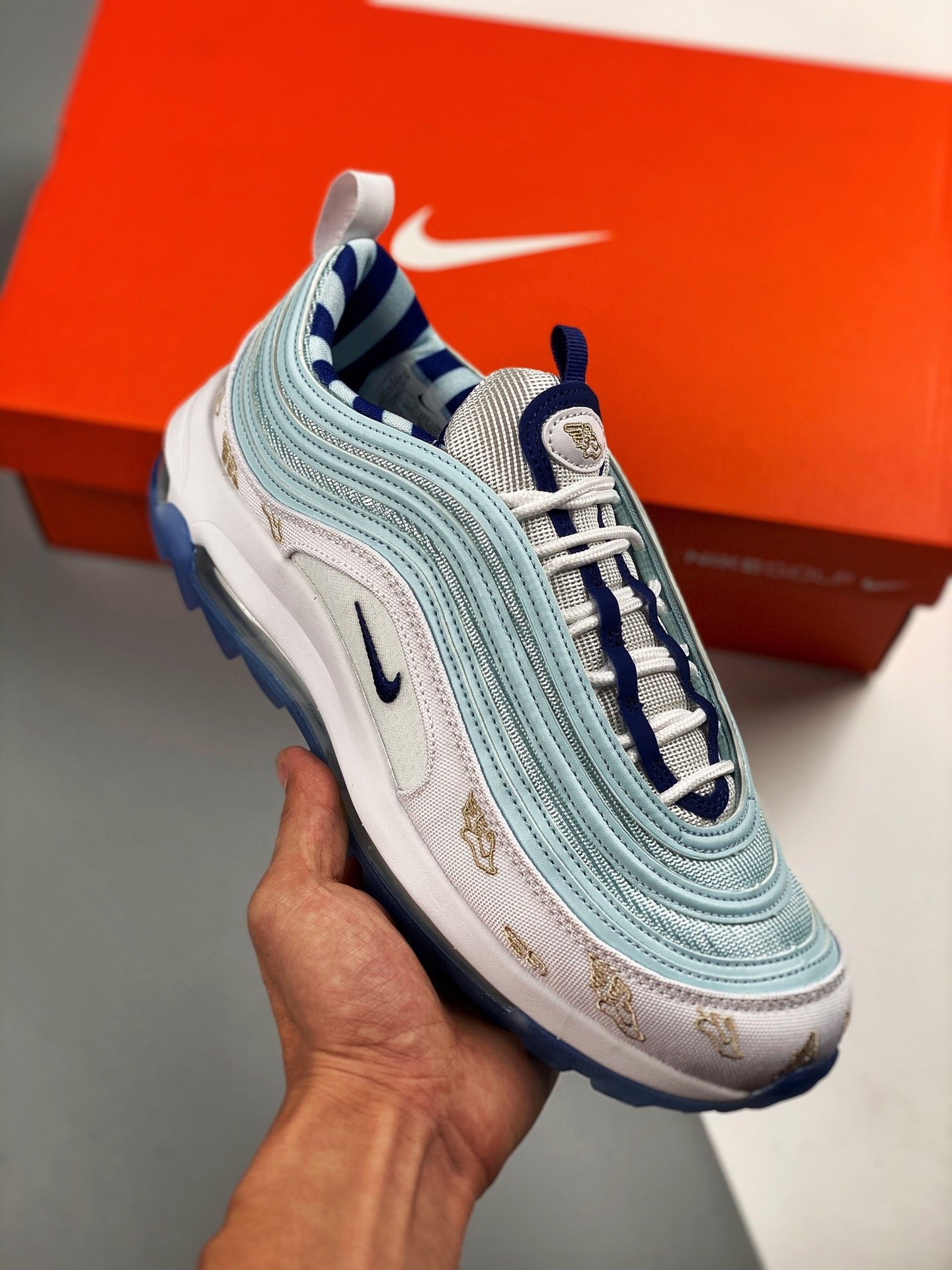 Nike Air Max 97 Golf "Wing It" CK1220-100 Shoes