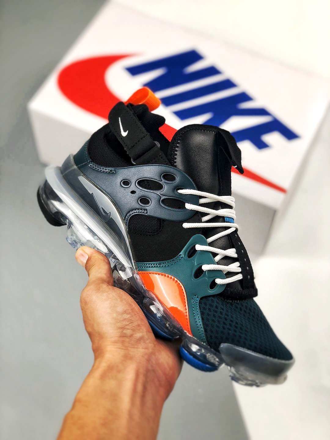Nike Air VaporMax D/MS/X Black/Mineral Teal Shoes