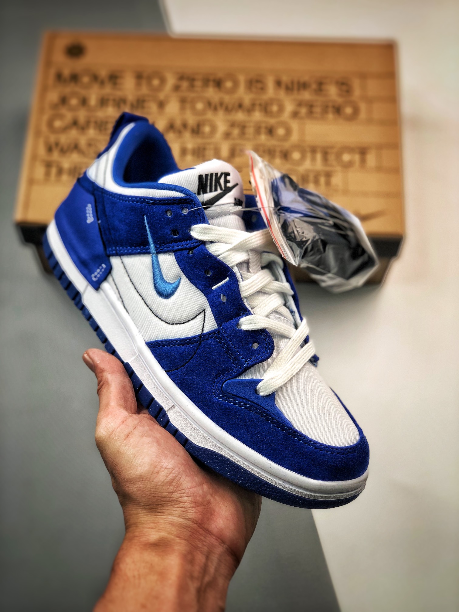 Nike Dunk Low Disrupt 2 Blue White DH4402-102 Shoes