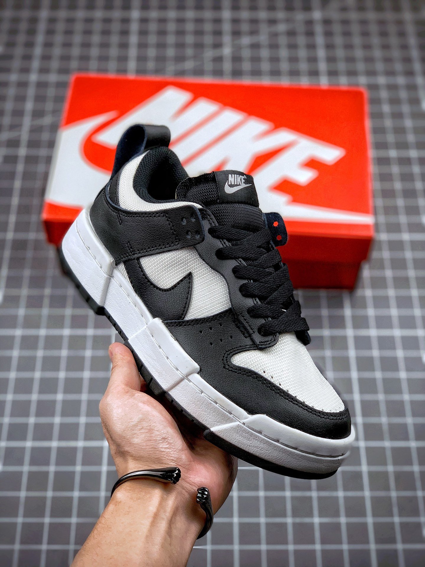 Nike Dunk Low Disrupt "Black/White" CK6654-102 Shoes