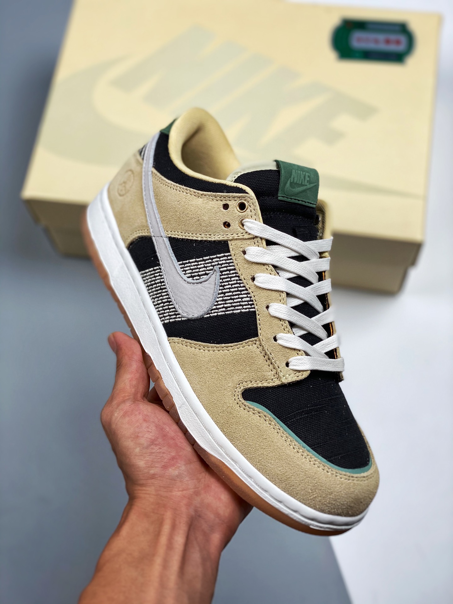 Nike Dunk Low 'Rooted in Peace' Pale Vanilla/Sail-Black-Silver Pine Shoes
