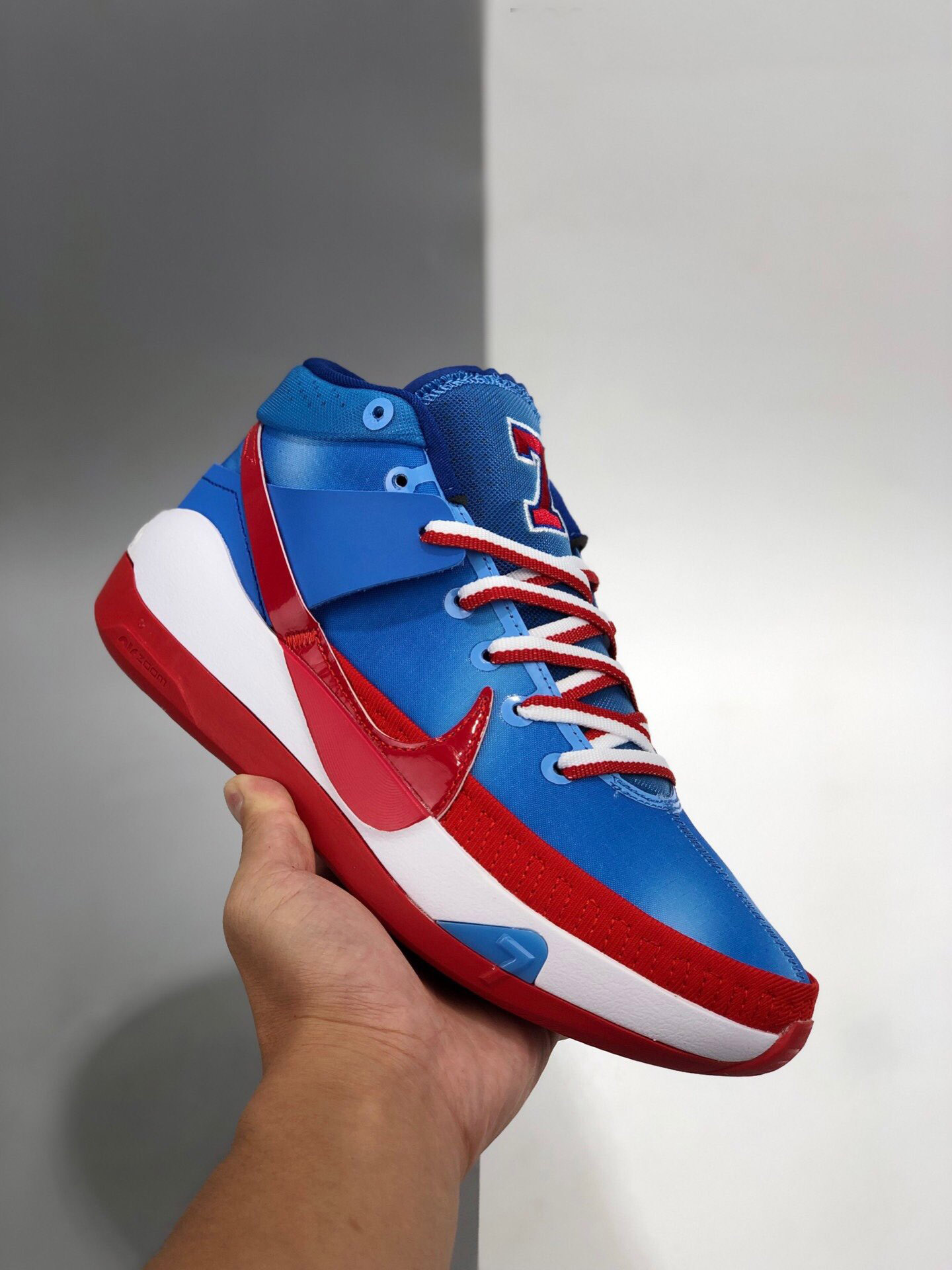 Nike KD 13 Blue Red Shoes