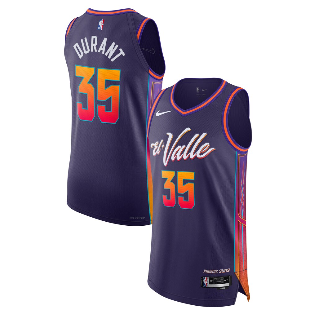 Nike Kevin Durant Phoenix Suns 2023/24 Authentic Jersey - City Edition - Purple